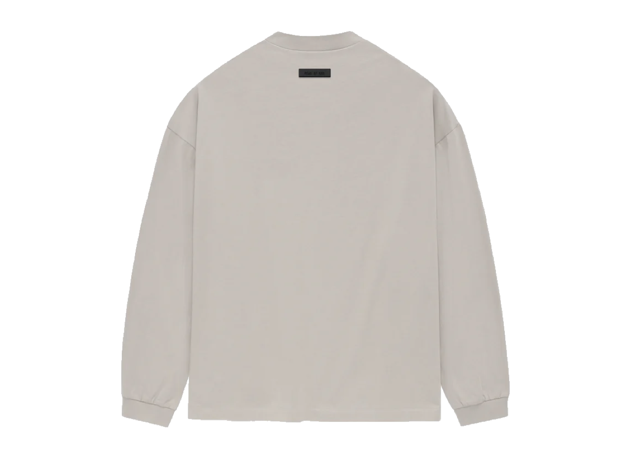 Fear Of God Essentials LS Tee Core Silver Cloud - photo 2