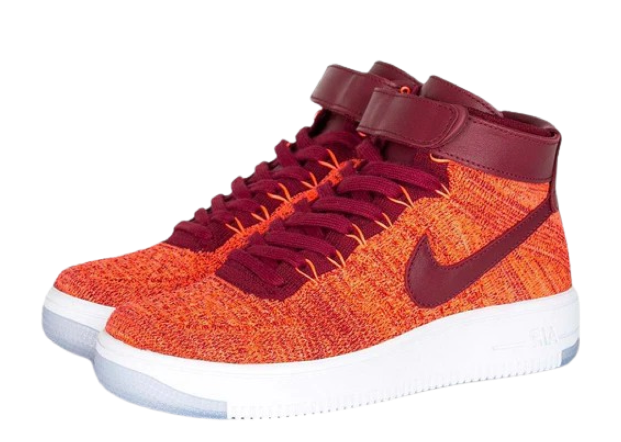 Nike Air Force 1 Flyknit Total Crimson Team Red (Women's) - photo 3
