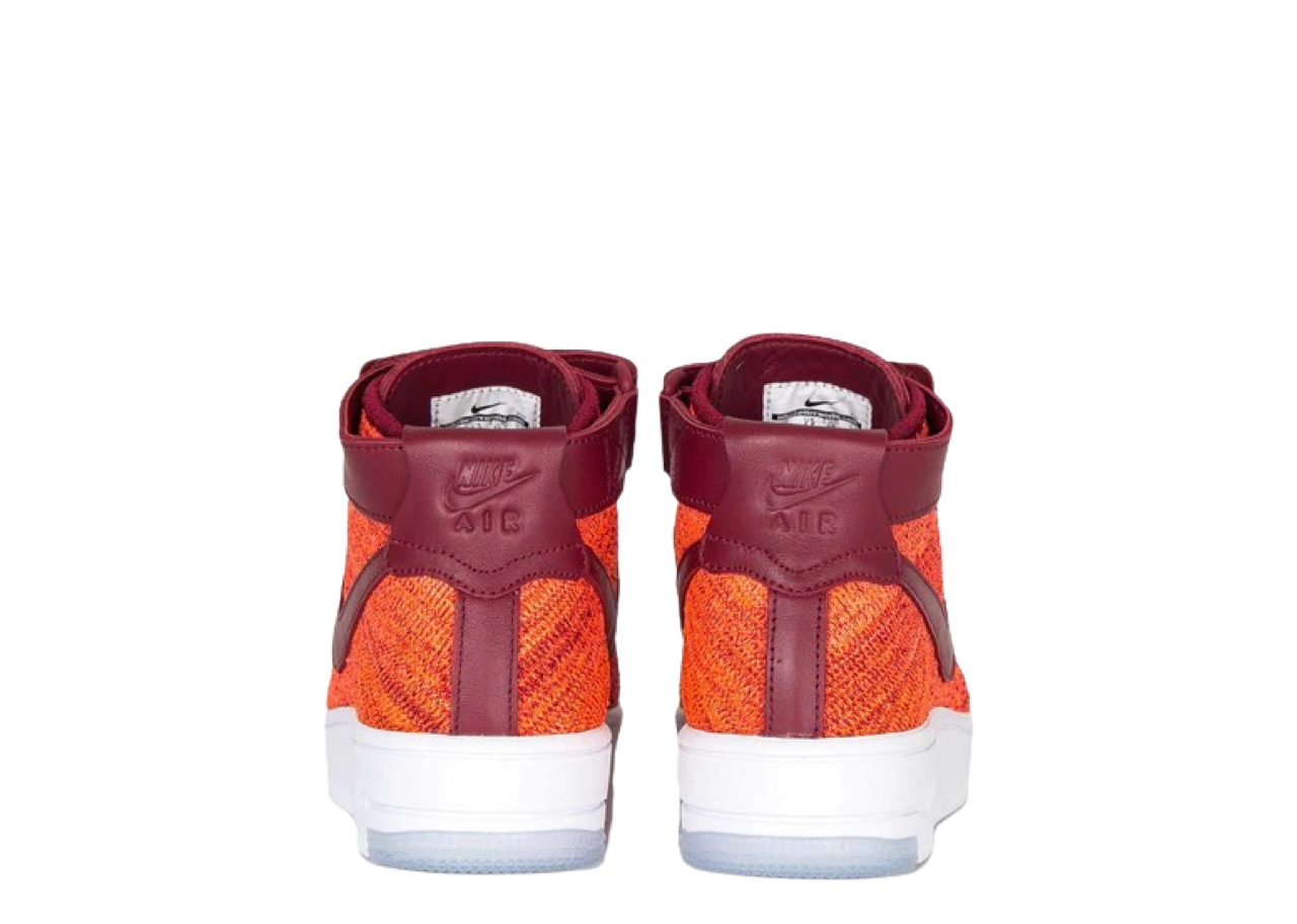 Nike Air Force 1 Flyknit Total Crimson Team Red (Women's) - photo 4
