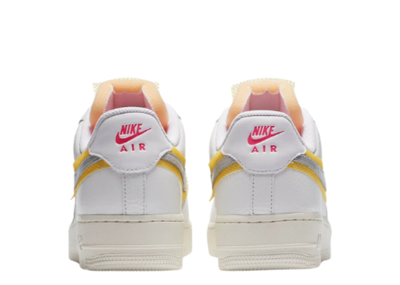 Nike Air Force 1 Low '07 LX White Metallic Silver Gold (Women's) - photo 3