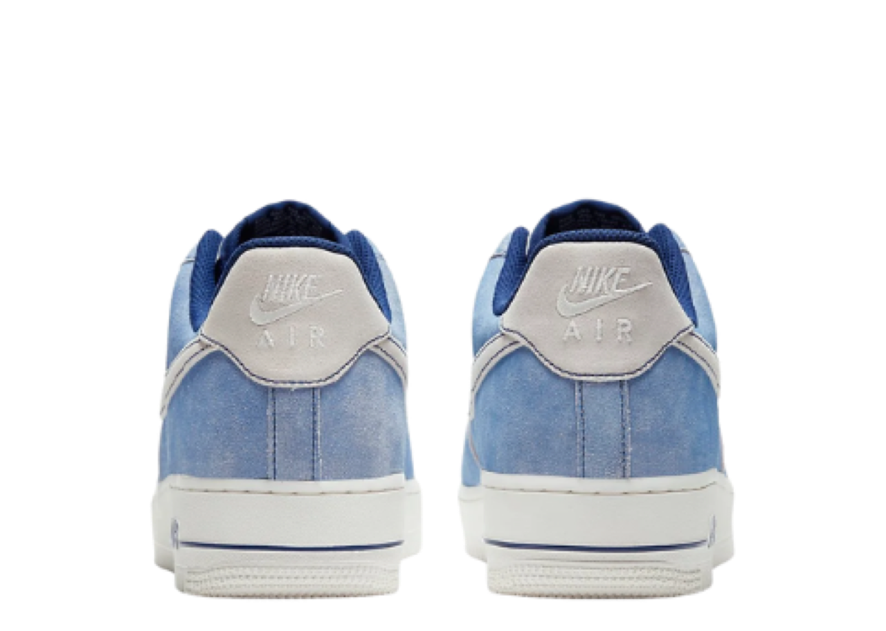 Nike Air Force 1 Low Dusty Blue Suede - photo 3
