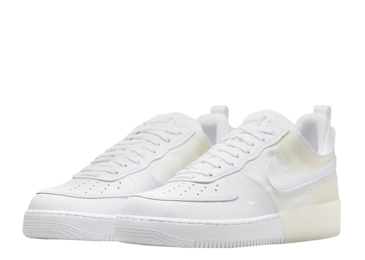 Nike Air Force 1 React Triple White - photo 2