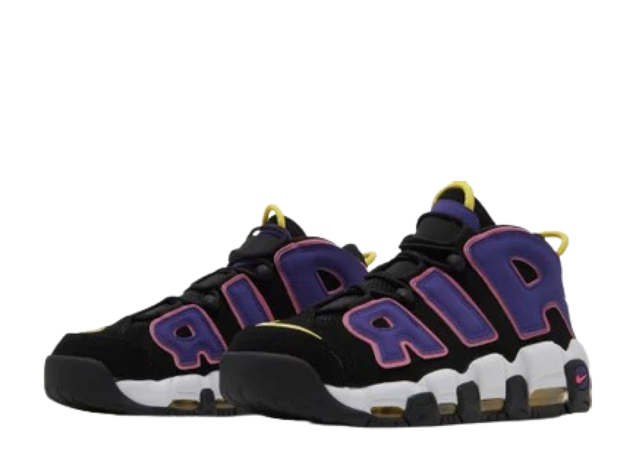 Nike Air More Uptempo 96 Black Court Purple - photo 2