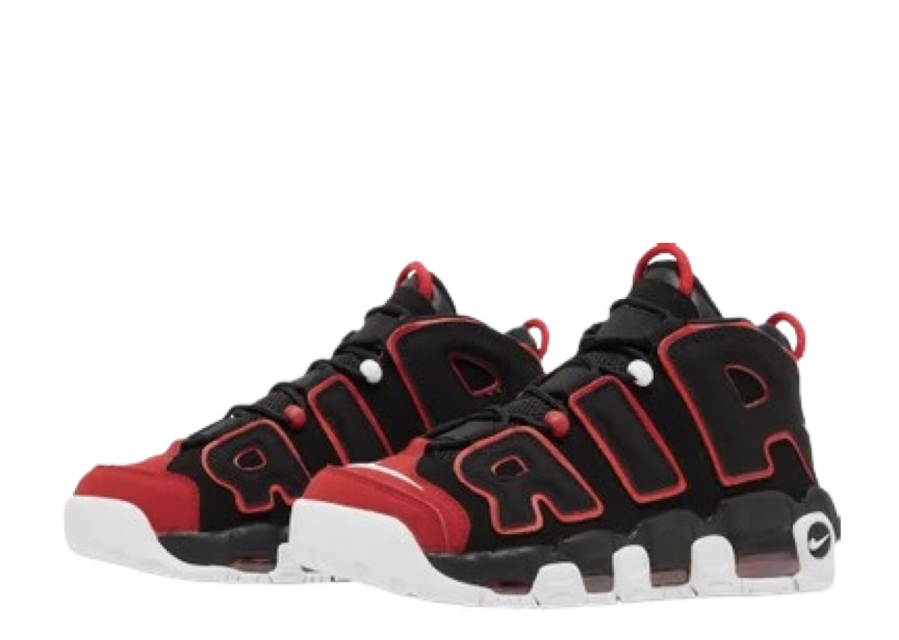 Nike Air More Uptempo 96 Red Toe - photo 2