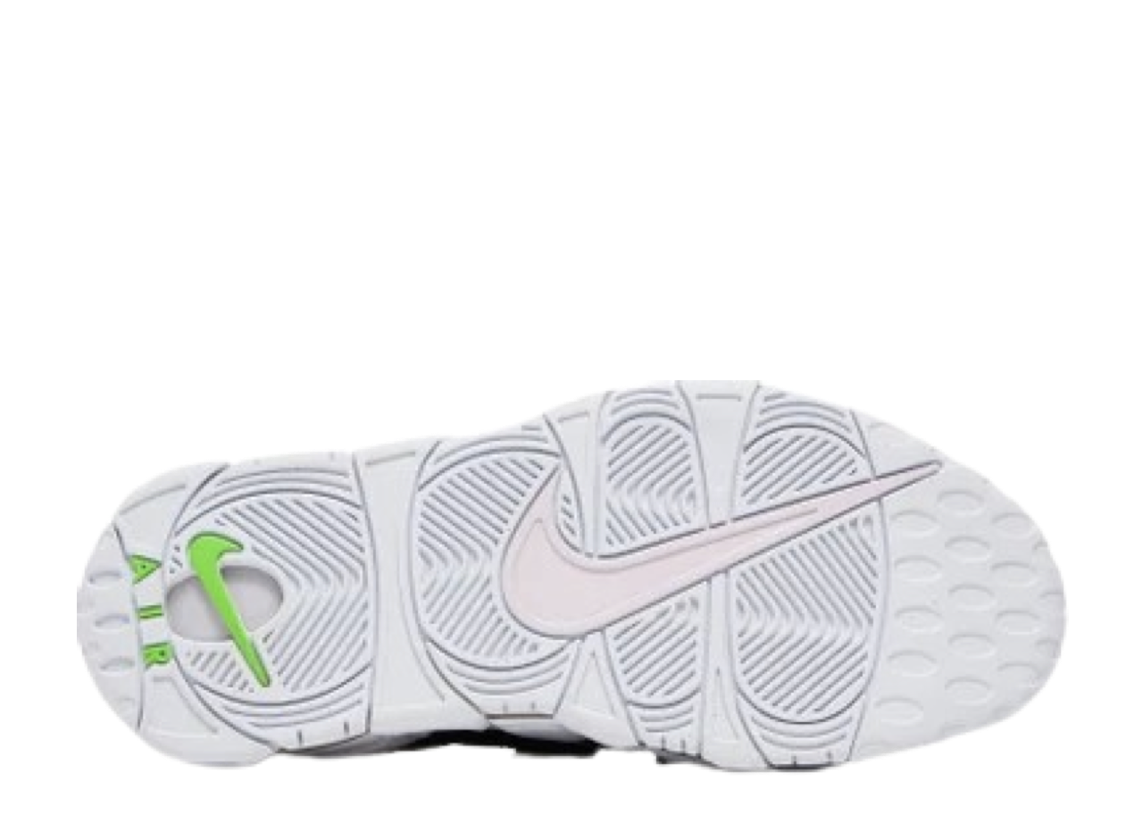 Nike Air More Uptempo Black White Green (Women's) - photo 4