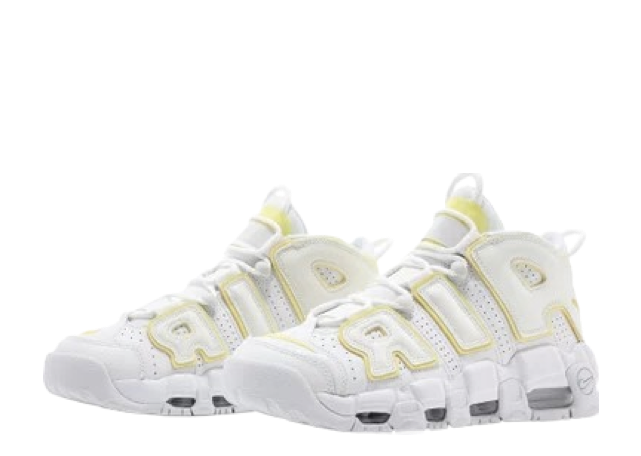 Nike Air More Uptempo Light Citron (Women's) - photo 2