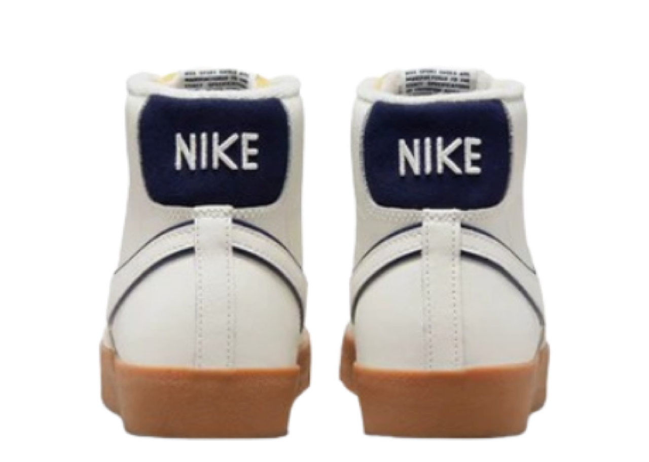 Nike Blazer Mid '77 Premium 'Sail Navy Gum' - photo 4