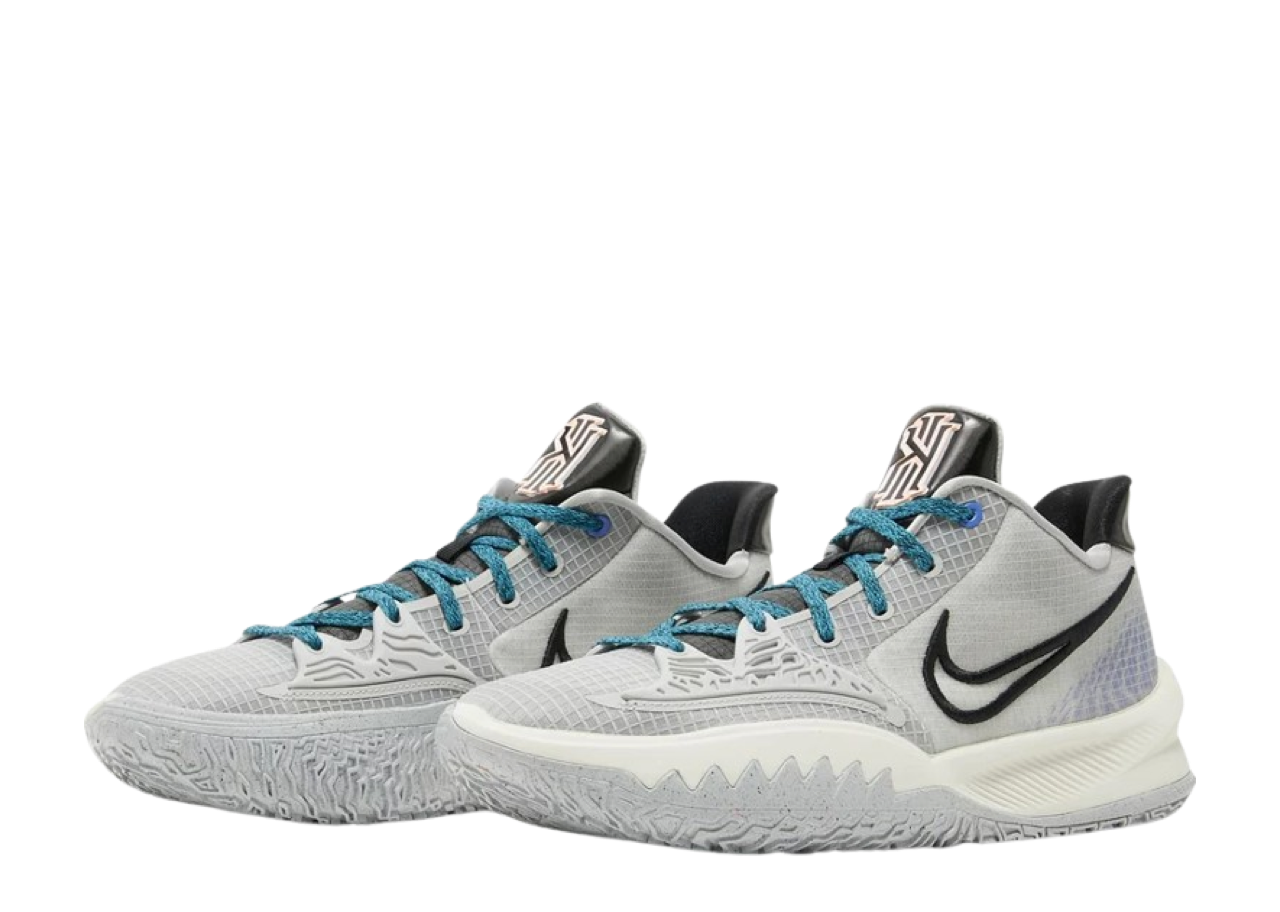 Nike Kyrie Low 4 Grey Fog Sapphire - photo 2