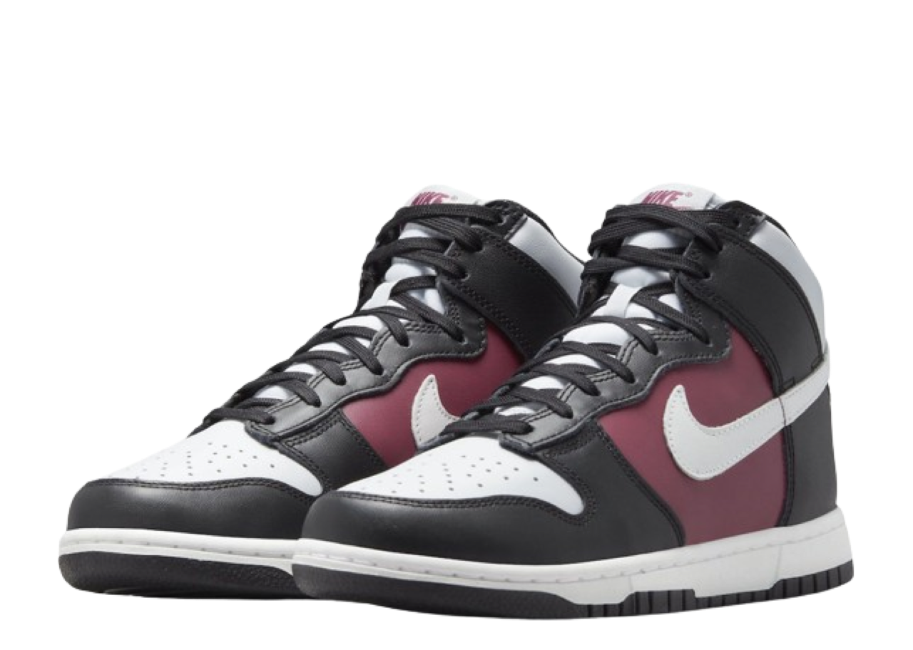 Nike Dunk High Black Rosewood Pure Platinum (Women's) - photo 2