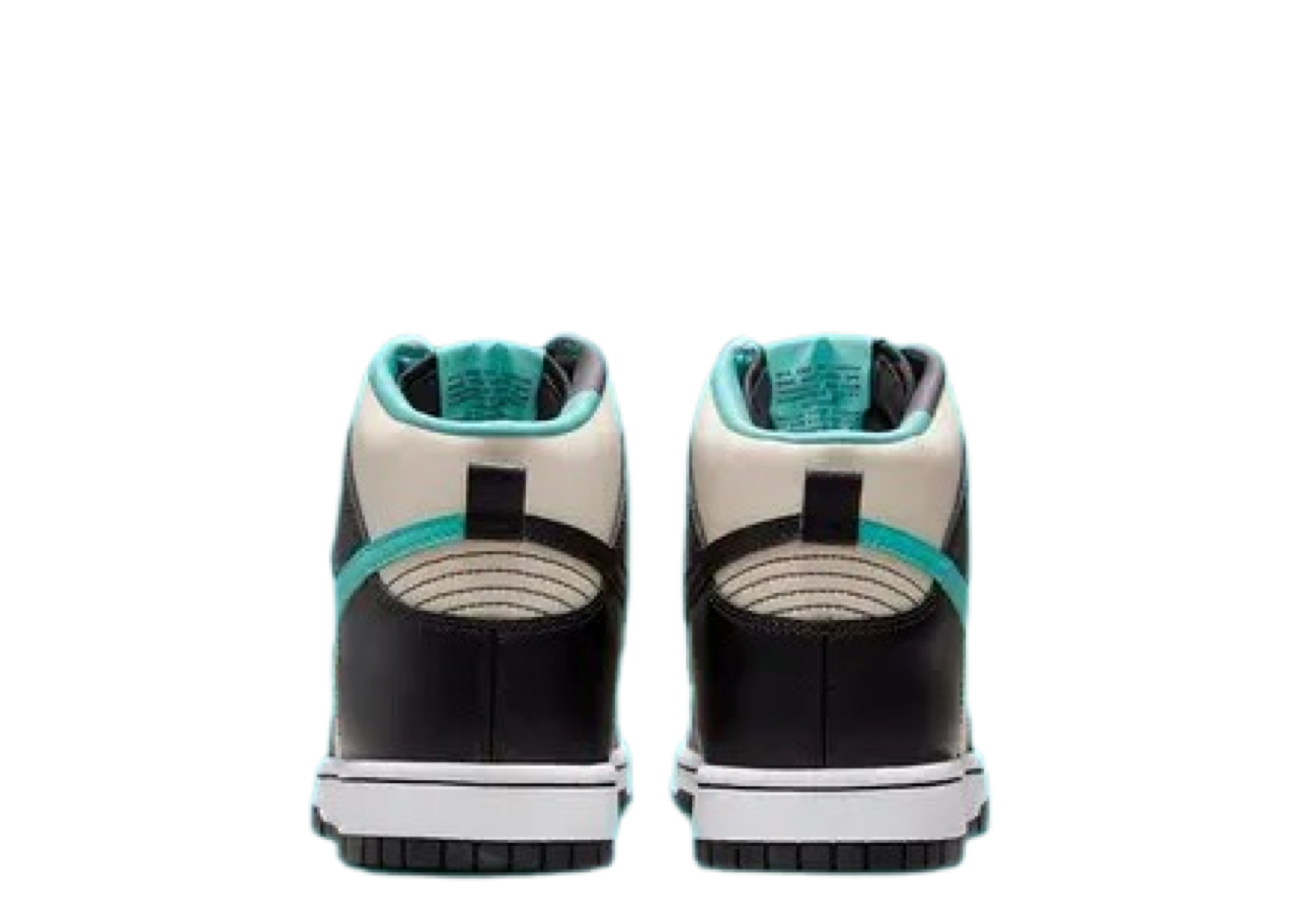 Nike Dunk High EMB Beige Black Washed Teal - photo 3