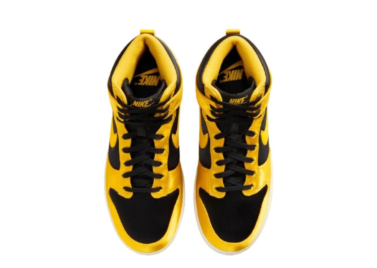 Nike Dunk High Satin Goldenrod (Women's) - photo 3