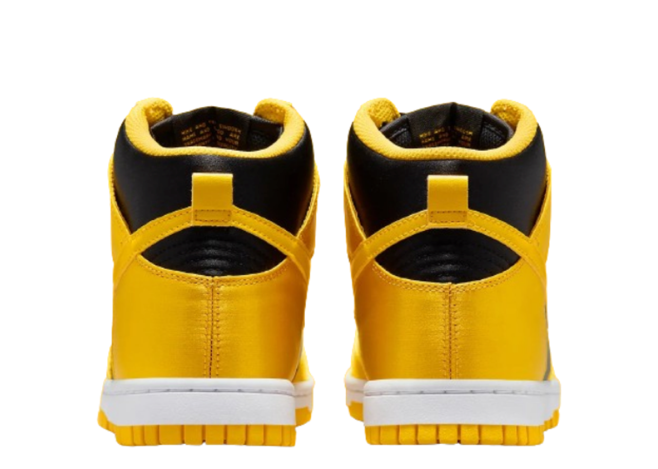 Nike Dunk High Satin Goldenrod (Women's) - photo 4
