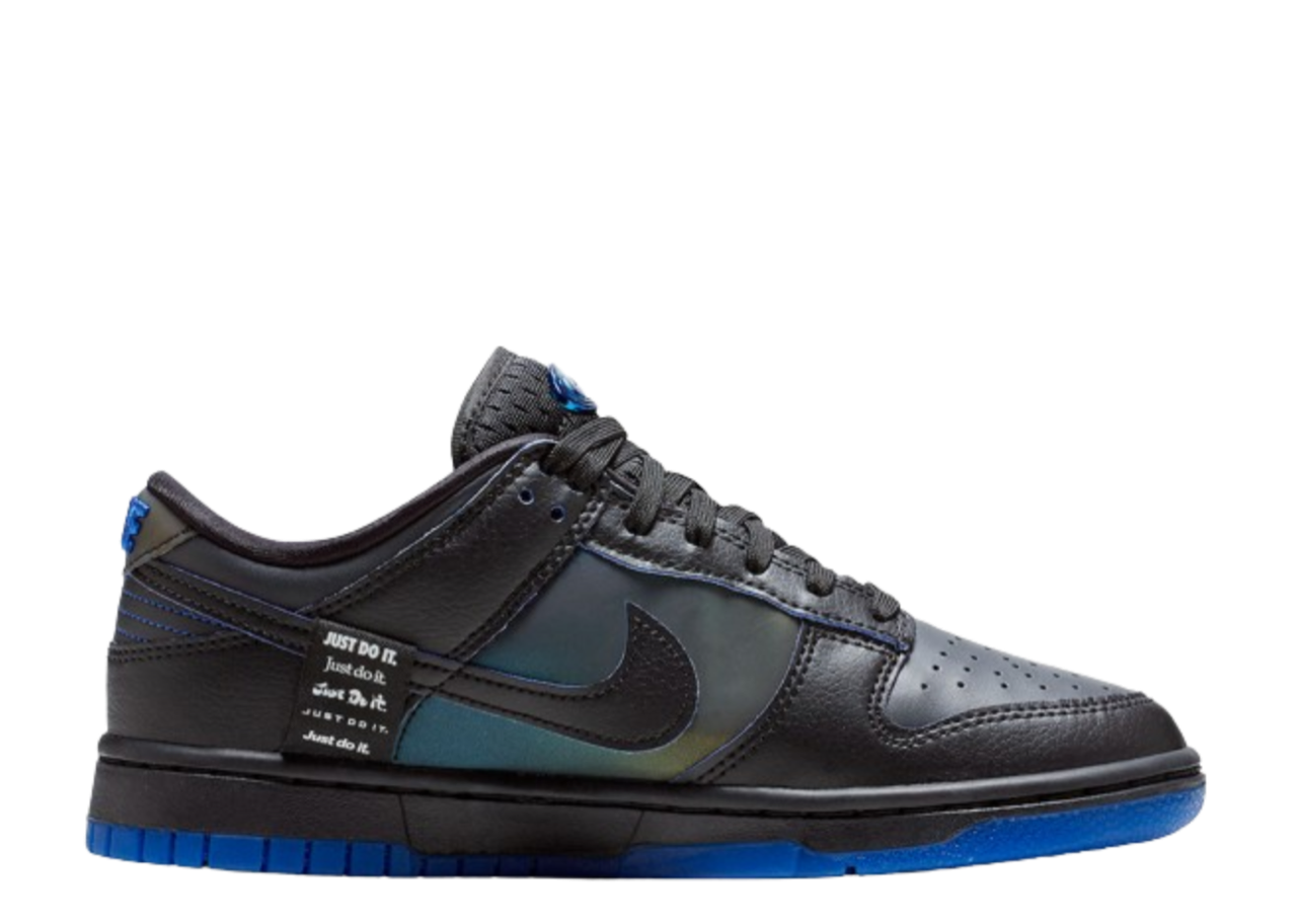 Nike Dunk Low Black Royal Iridescent (Women's) - photo 3