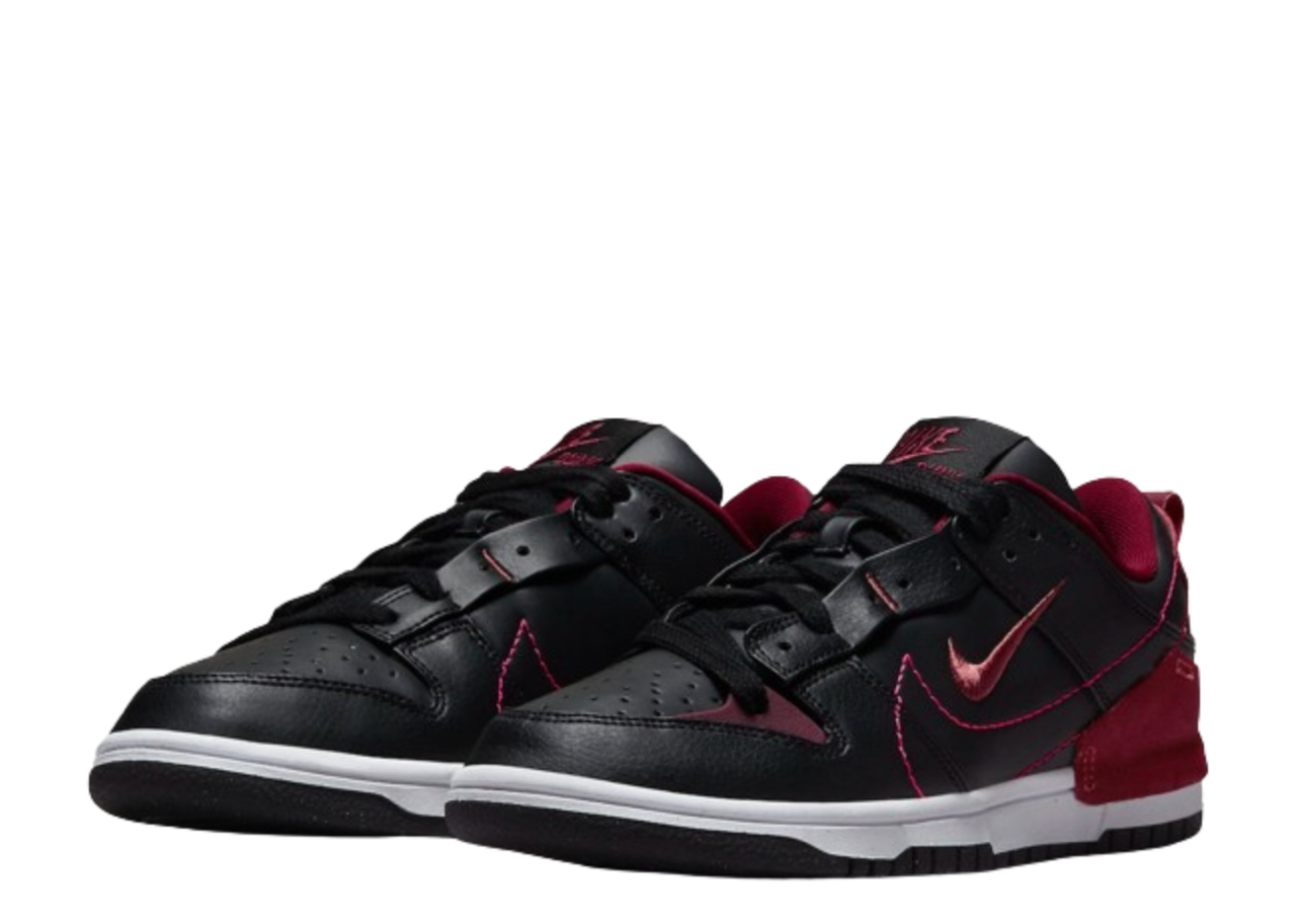 Nike Dunk Low Disrupt 2 Black Dark Beetroot (Women's) - photo 2