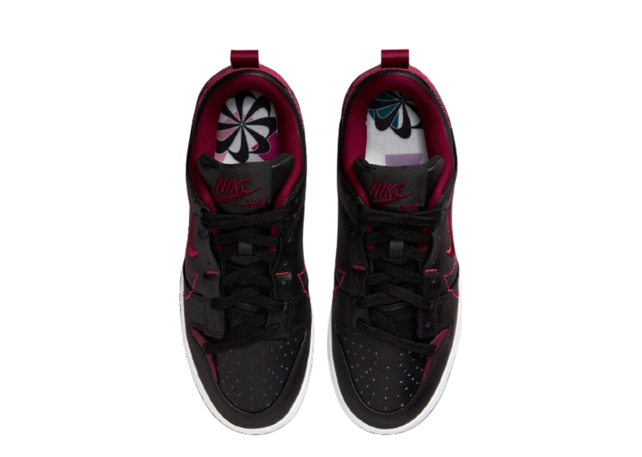 Nike Dunk Low Disrupt 2 Black Dark Beetroot (Women's) - photo 3