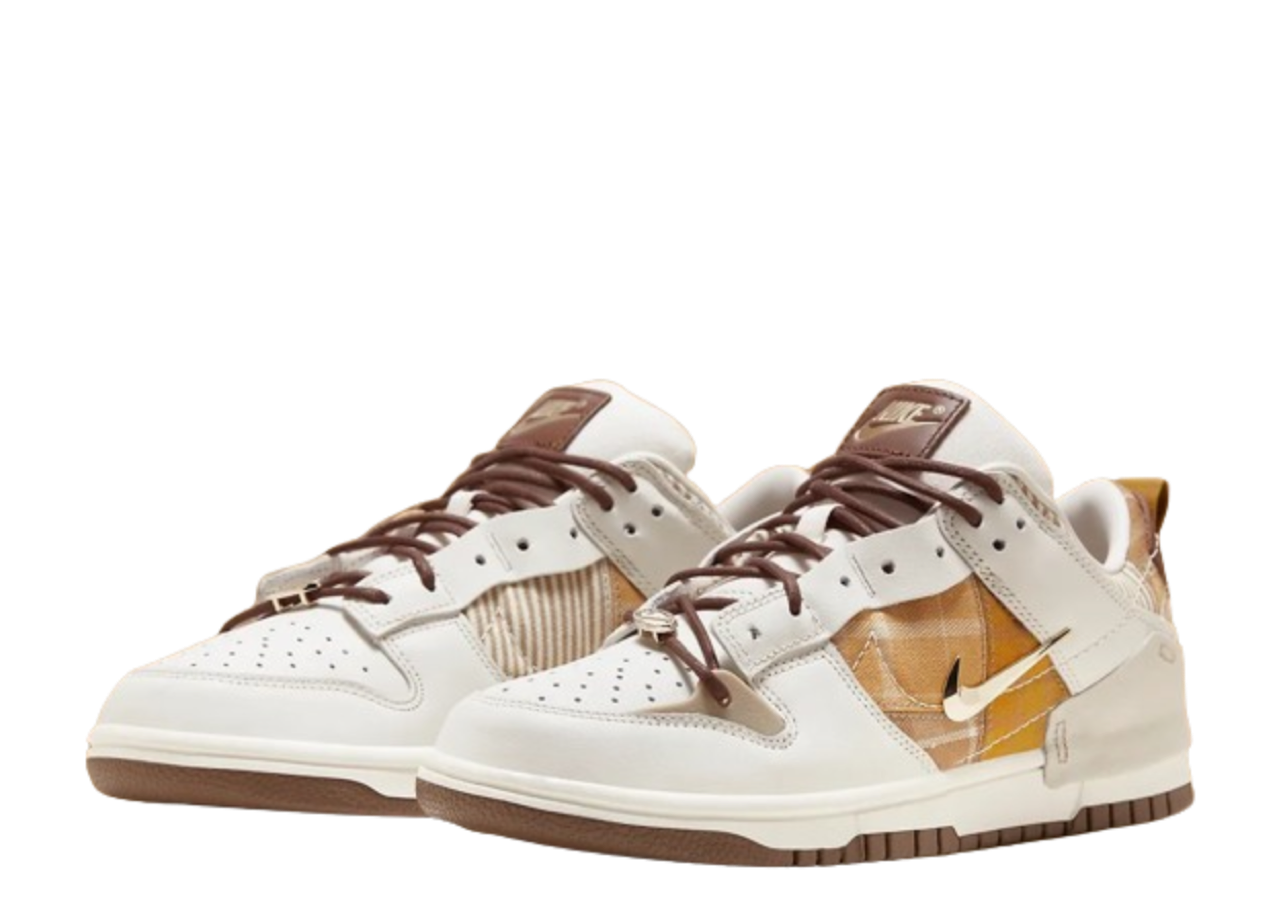 Nike Dunk Low Disrupt 2 Cacao Wow Plaid (Women's) - photo 2
