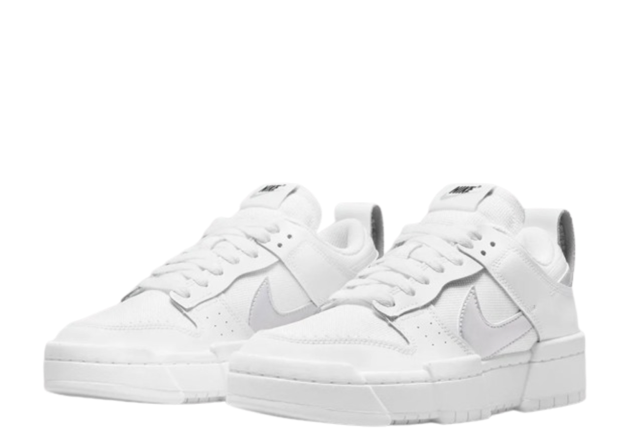 Nike Dunk Low Disrupt White Silver (Women's) - photo 2