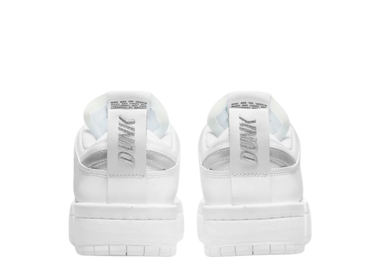 Nike Dunk Low Disrupt White Silver (Women's) - photo 4
