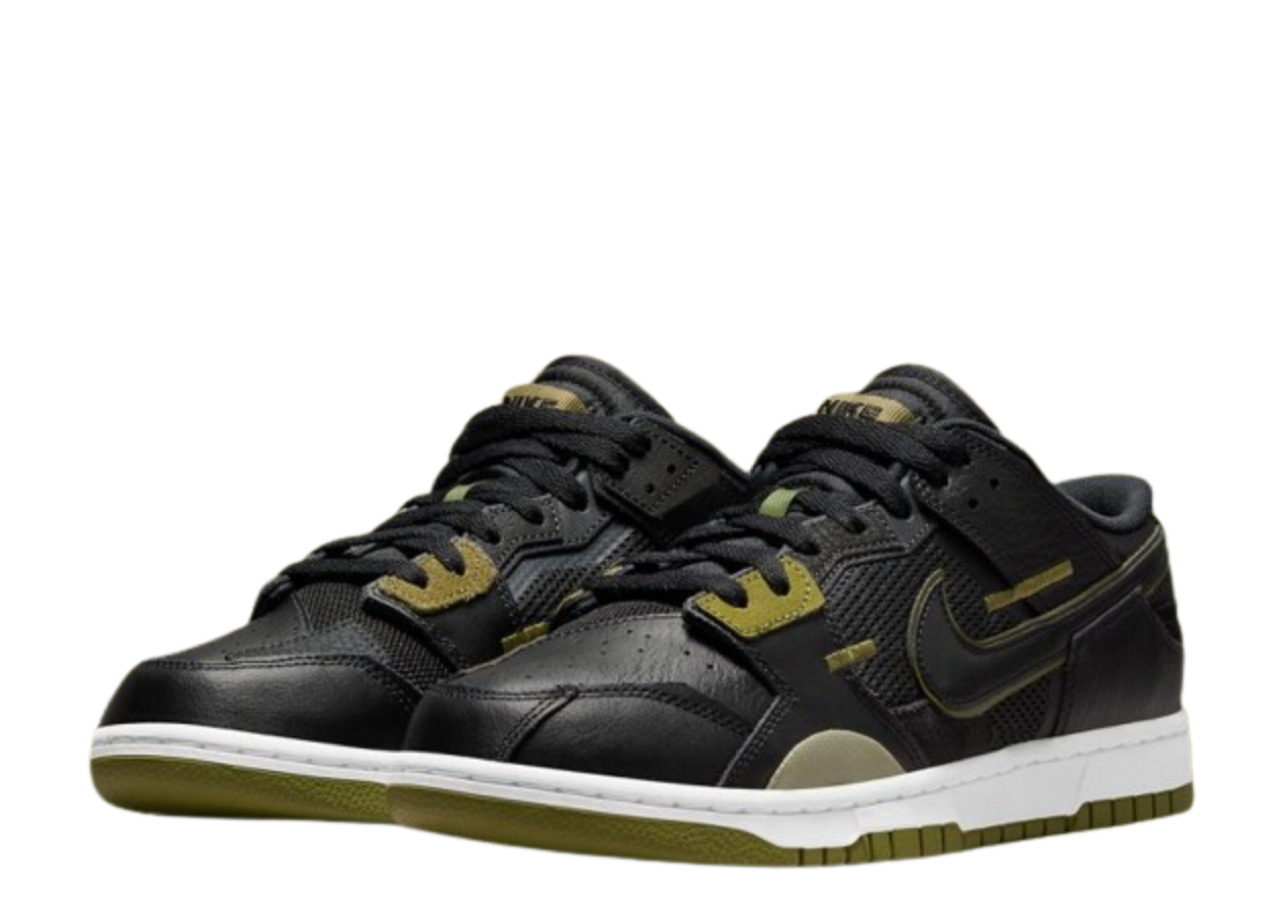 Nike Dunk Low Scrap 'Black Olive' - photo 2