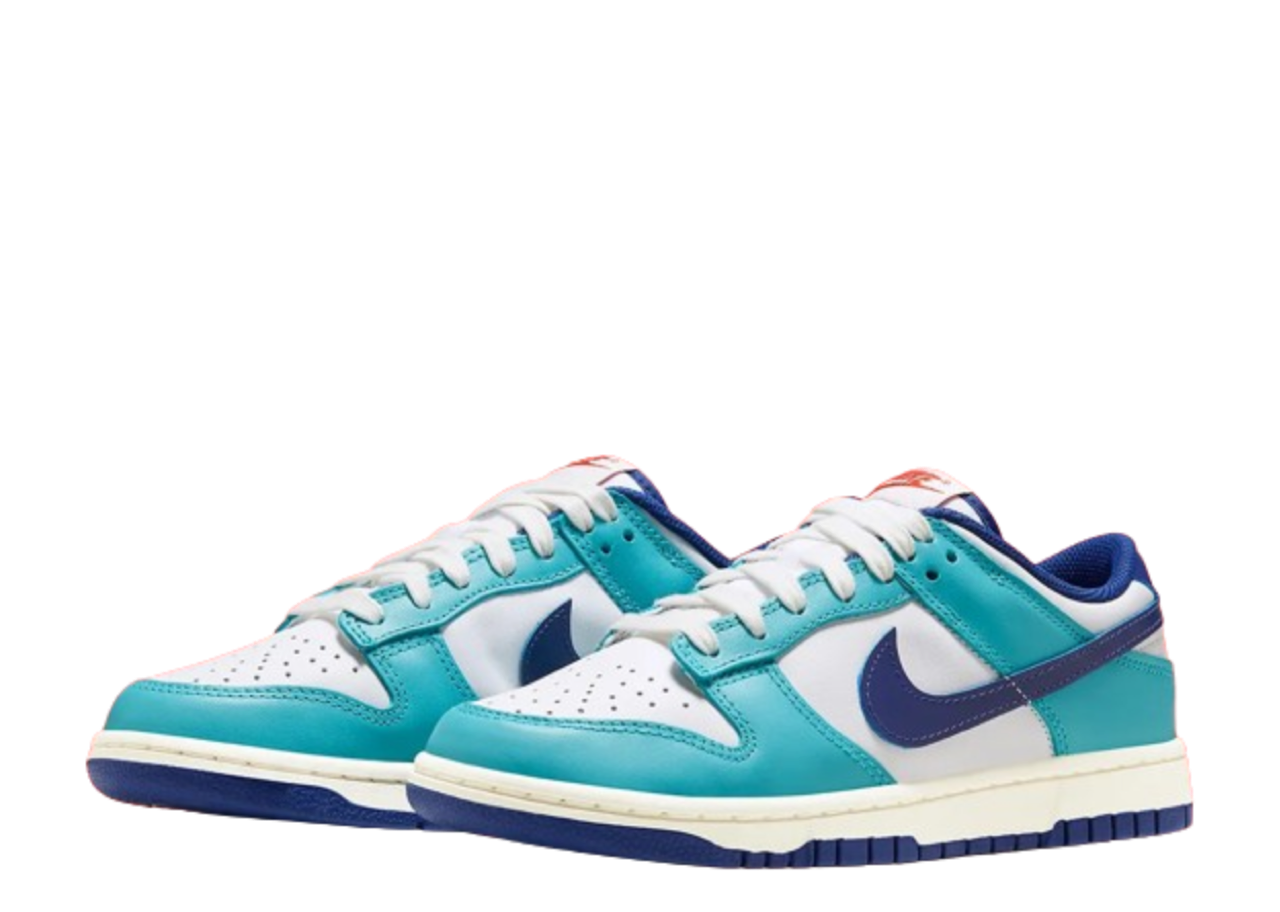 Nike Dunk Low Teal Nebula Deep Royal (Women's) - photo 2