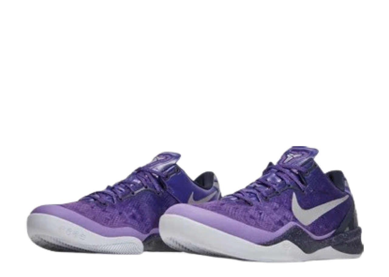 Nike Kobe 8 Playoffs Purple Platinum - photo 2
