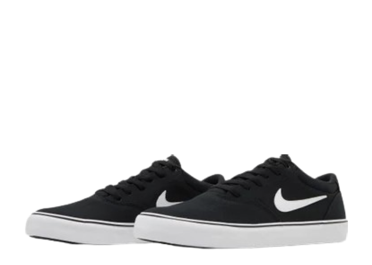 Nike Chron 2 Canvas SB Black White - photo 2