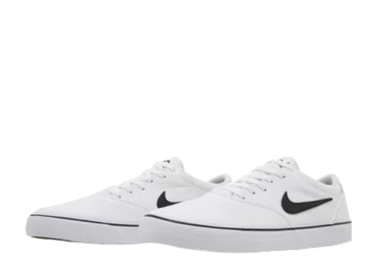 Nike Chron 2 Canvas SB White Black - photo 2