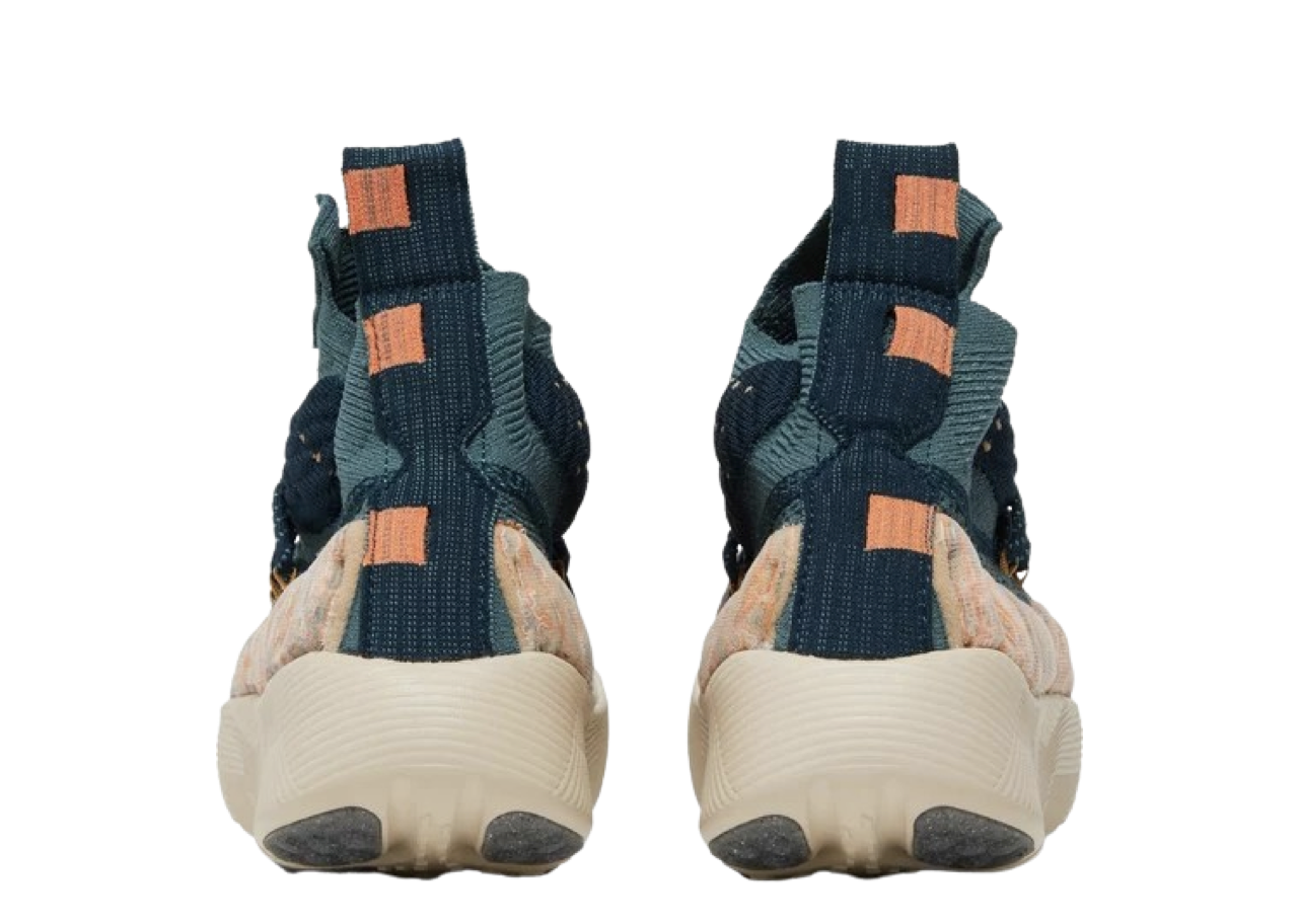 Nike ISPA Sense Flyknit Mineral Slate Magma Orange - photo 3