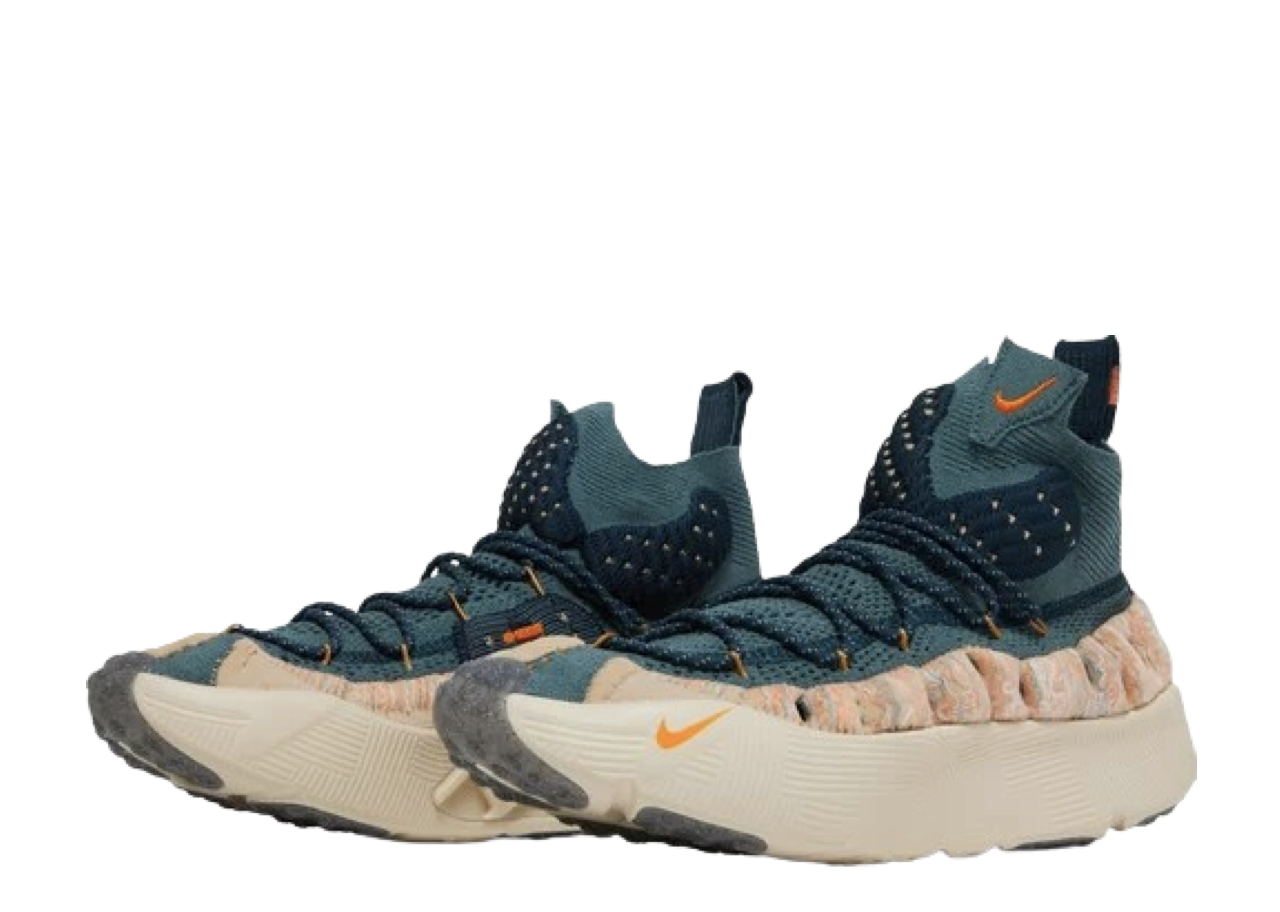 Nike ISPA Sense Flyknit Mineral Slate Magma Orange - photo 4