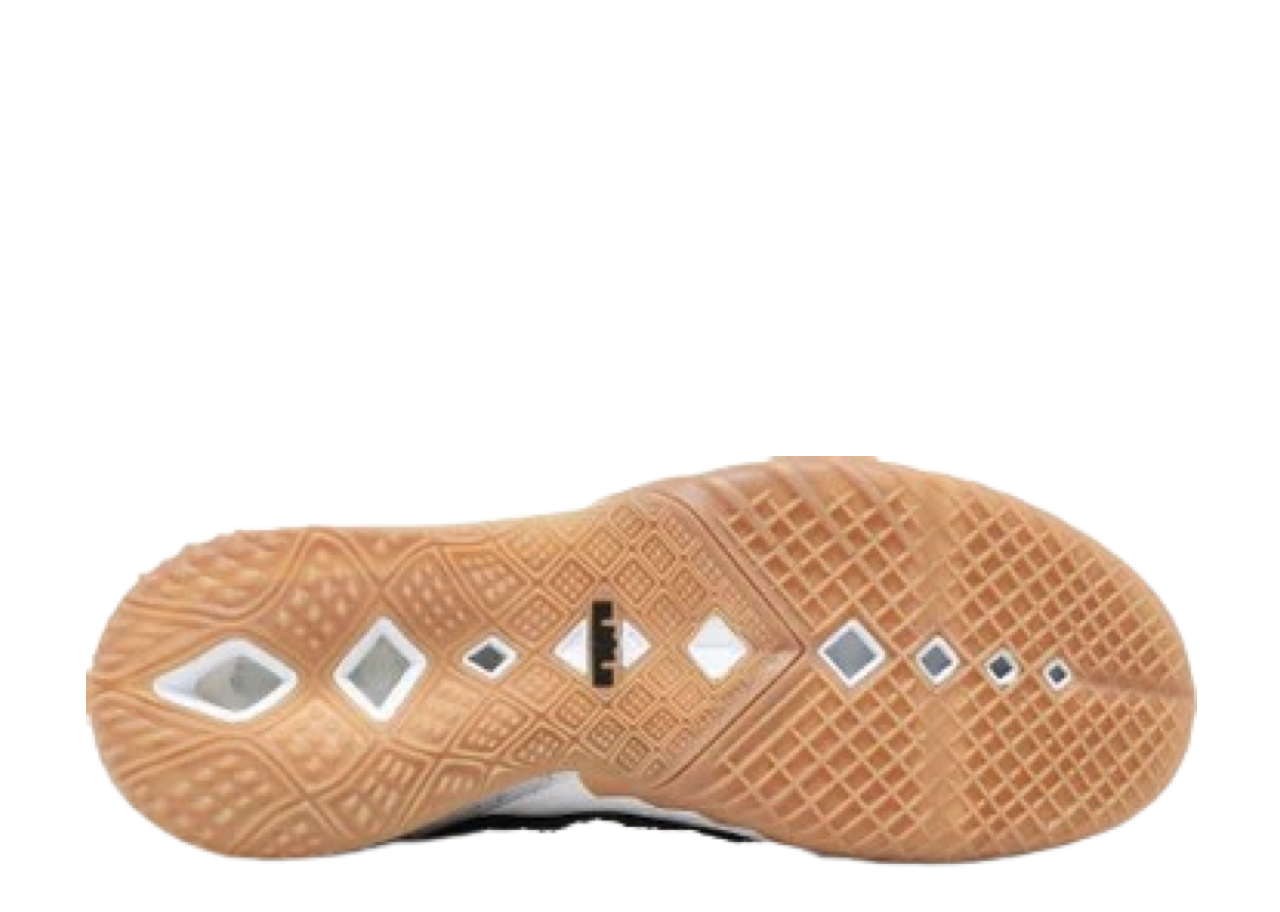 Nike LeBron 18 Black White Gum - photo 4