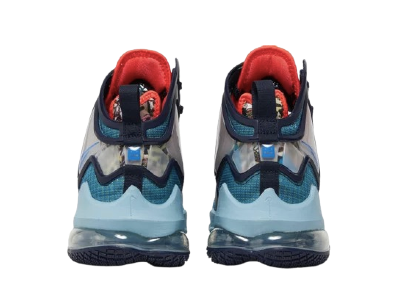 Nike LeBron 19 Fast Food Dutch Blue - photo 3