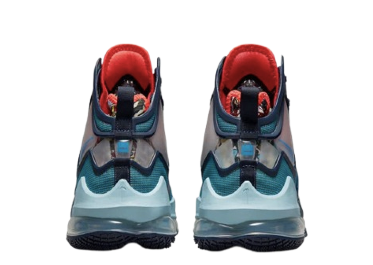 Nike LeBron 19 EP Fast Food Dutch Blue - photo 3