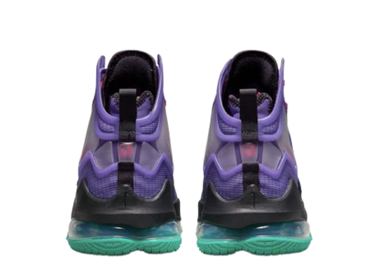 Nike LeBron 19 EP Purple Teal - photo 3