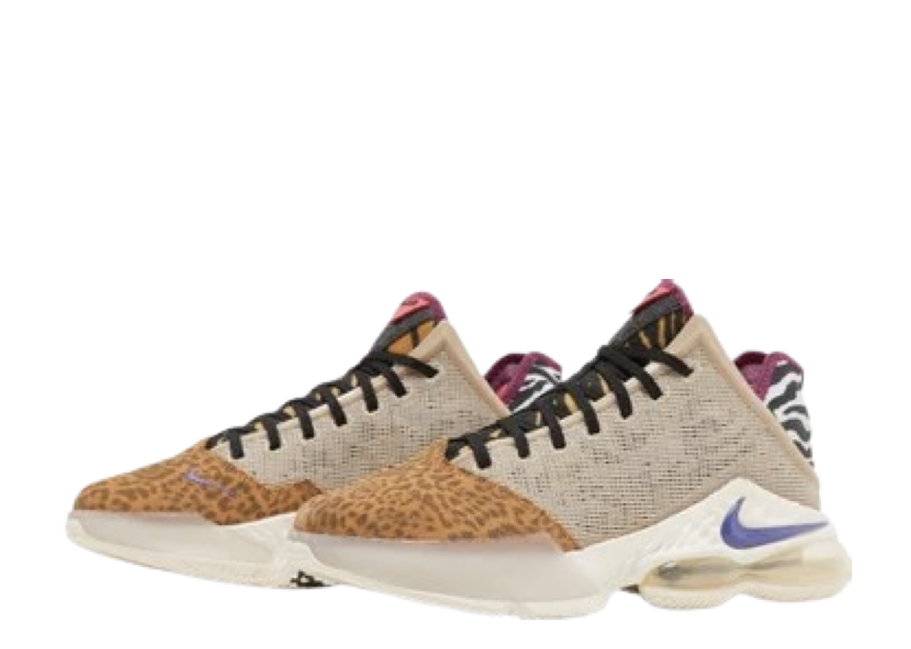 Nike LeBron 19 Low Safari - photo 2