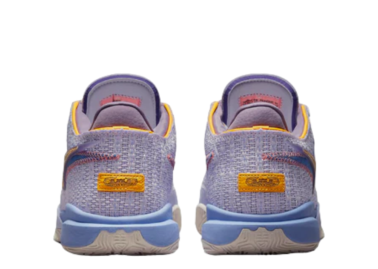 Nike LeBron 20 EP Purple And Gold - photo 3