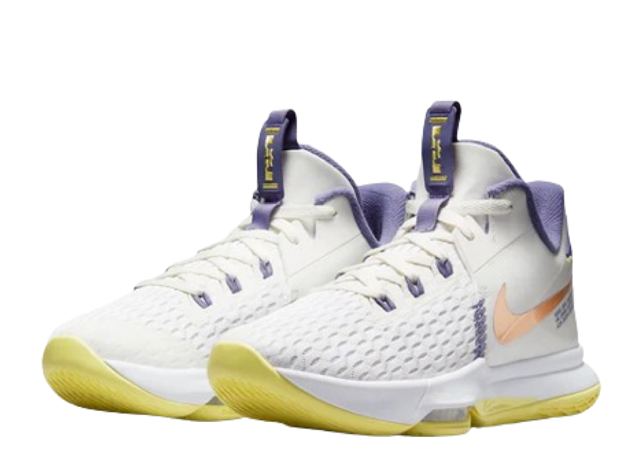 Nike LeBron Witness 5 EP Summit White Metallic Bronze - photo 2