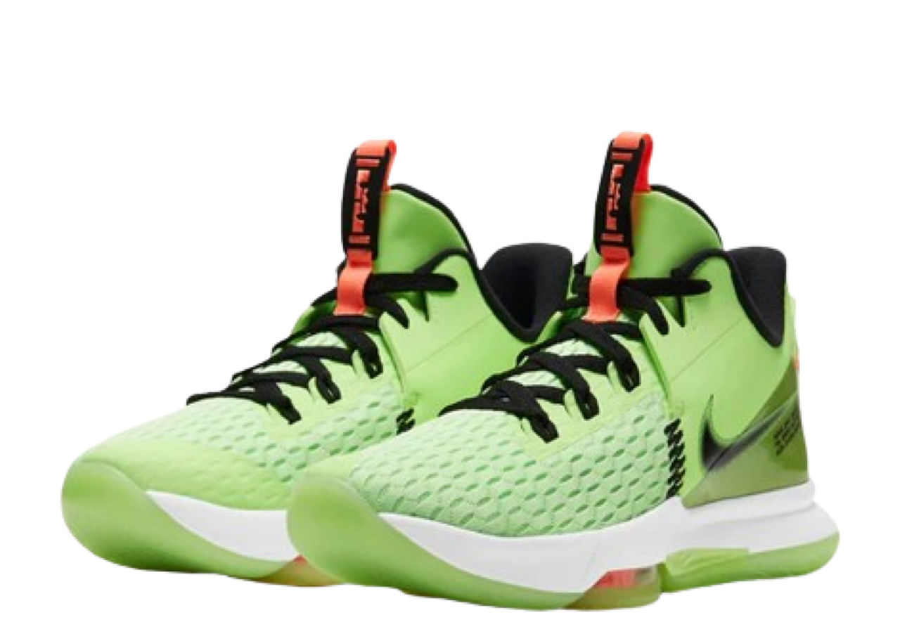 Nike LeBron Witness 5 Lime Glow - photo 2