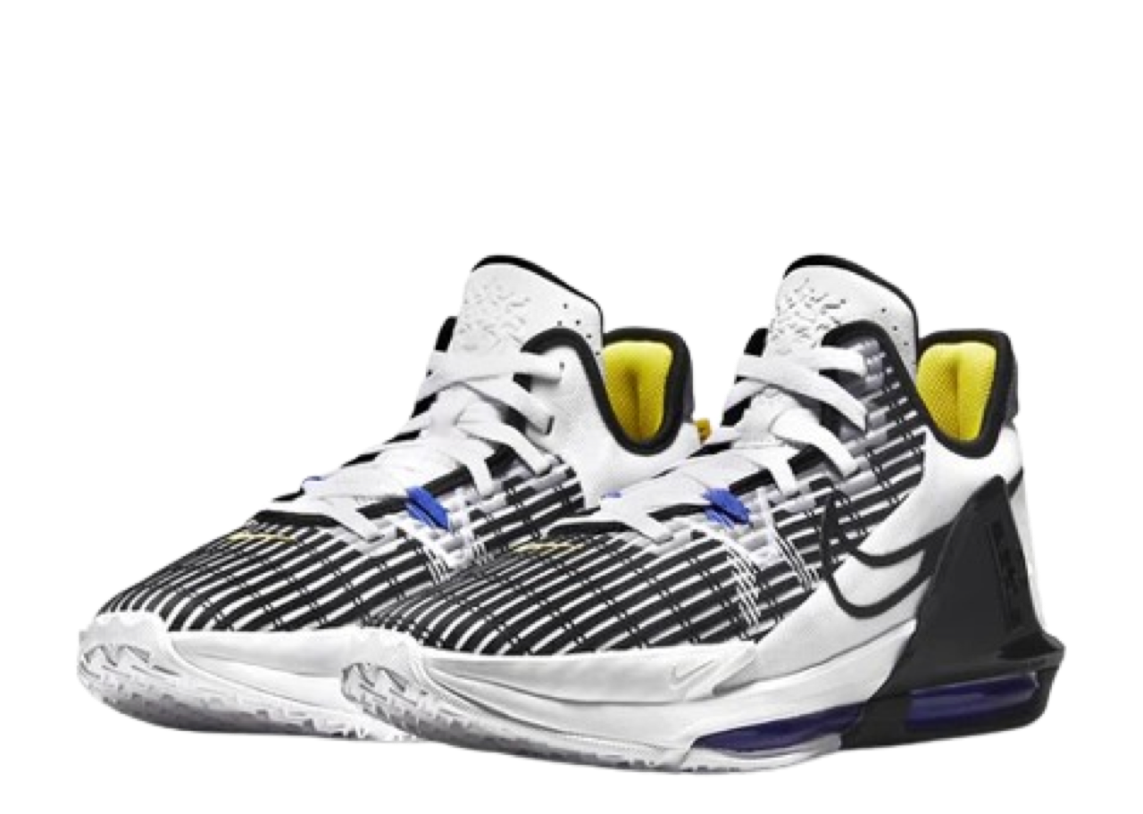 Nike LeBron Witness 6 White Persian Purple Shock Yellow - photo 2