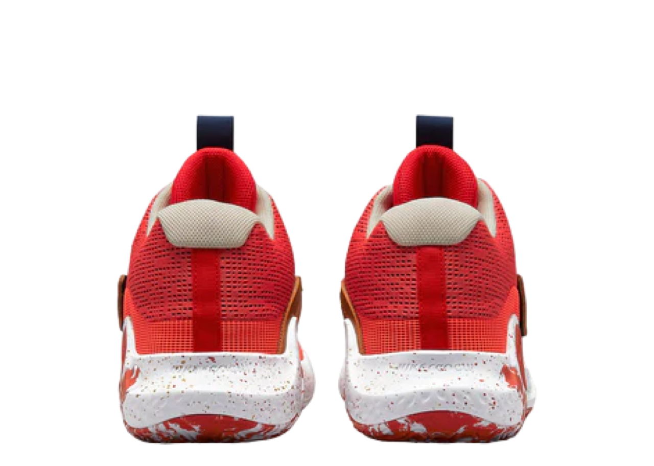 Nike KD Trey 5 X University Red Metallic Gold - photo 3