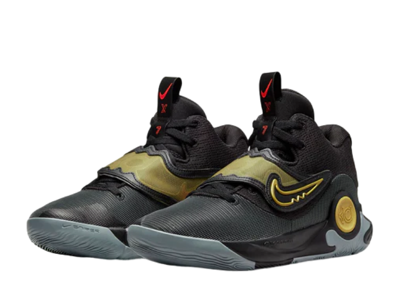Nike KD Trey 5 X EP Black Metallic Gold - photo 2