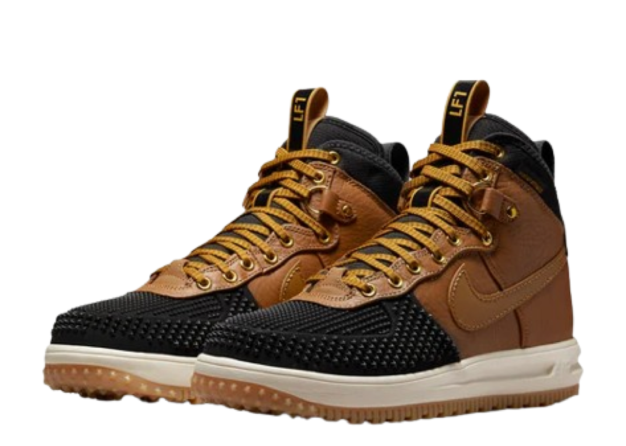 Nike Lunar Force 1 High Duckboot Ale Brown Black - photo 2