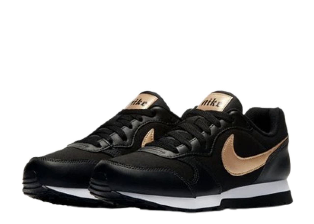 Nike MD Runner 2 VTB Black Metallic Gold (Grade School) - photo 2
