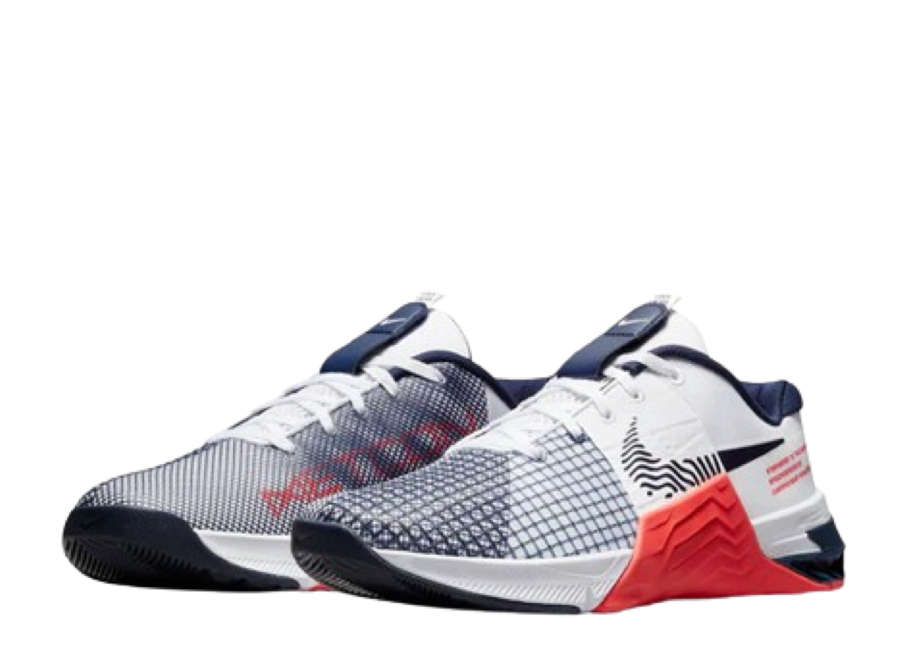 Nike Metcon 8 'White Crimson Obsidian' - photo 2