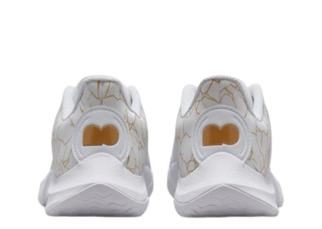 Nike Naomi Osaka x Wmns NikeCourt Air Zoom GP Turbo 'White Metallic Gold' - photo 3