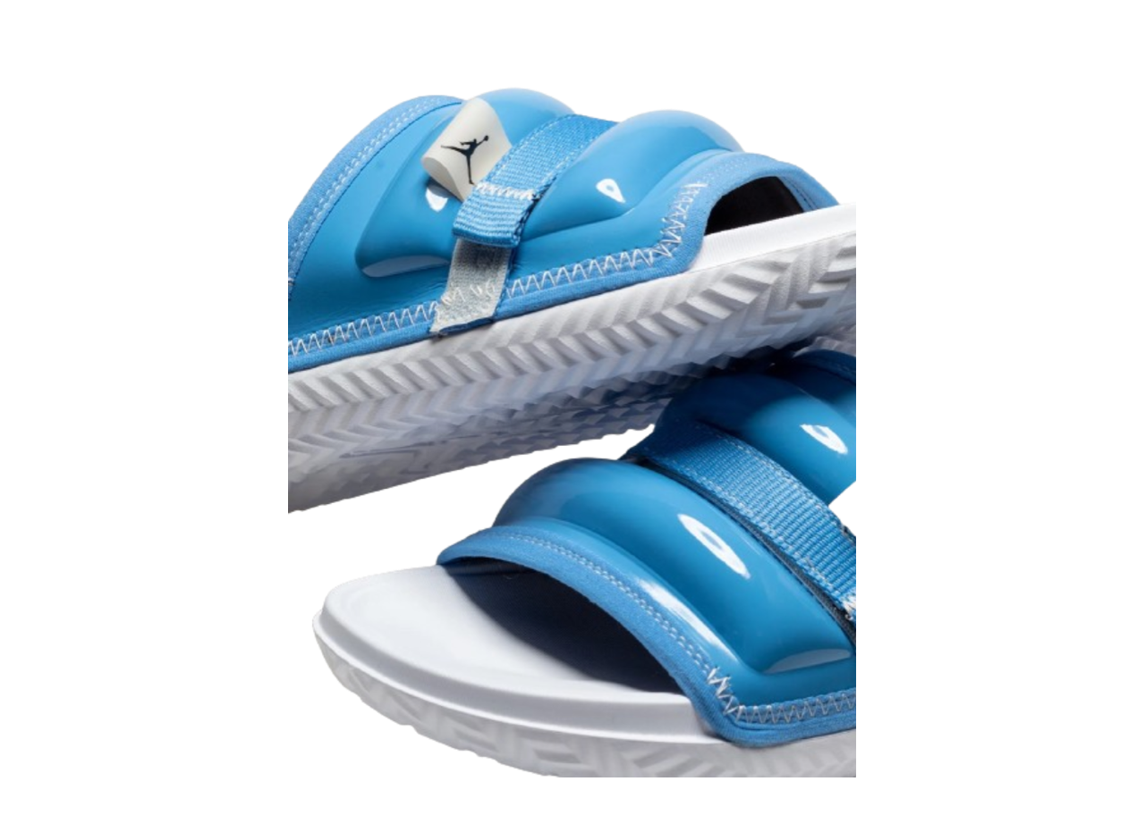 Air Jordan Super Play Slide Legend Blue White Phantom Black - photo 4