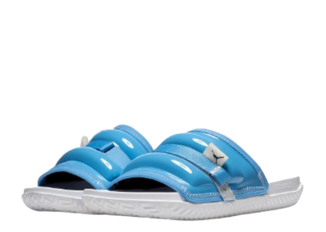 Air Jordan Super Play Slide Legend Blue White Phantom Black - photo 2