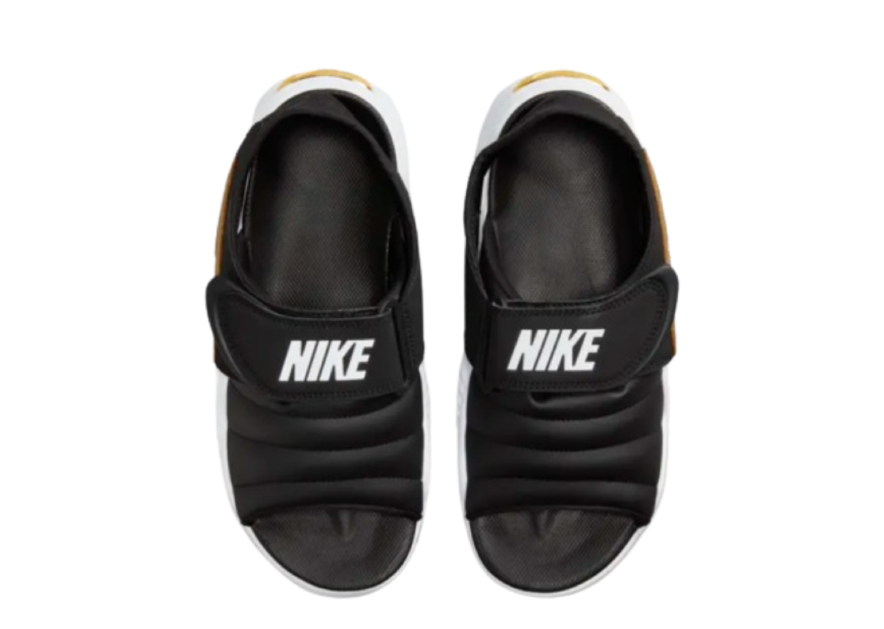 Nike Air Adjust Force Sandal Black Metallic Gold (Women's) - photo 2