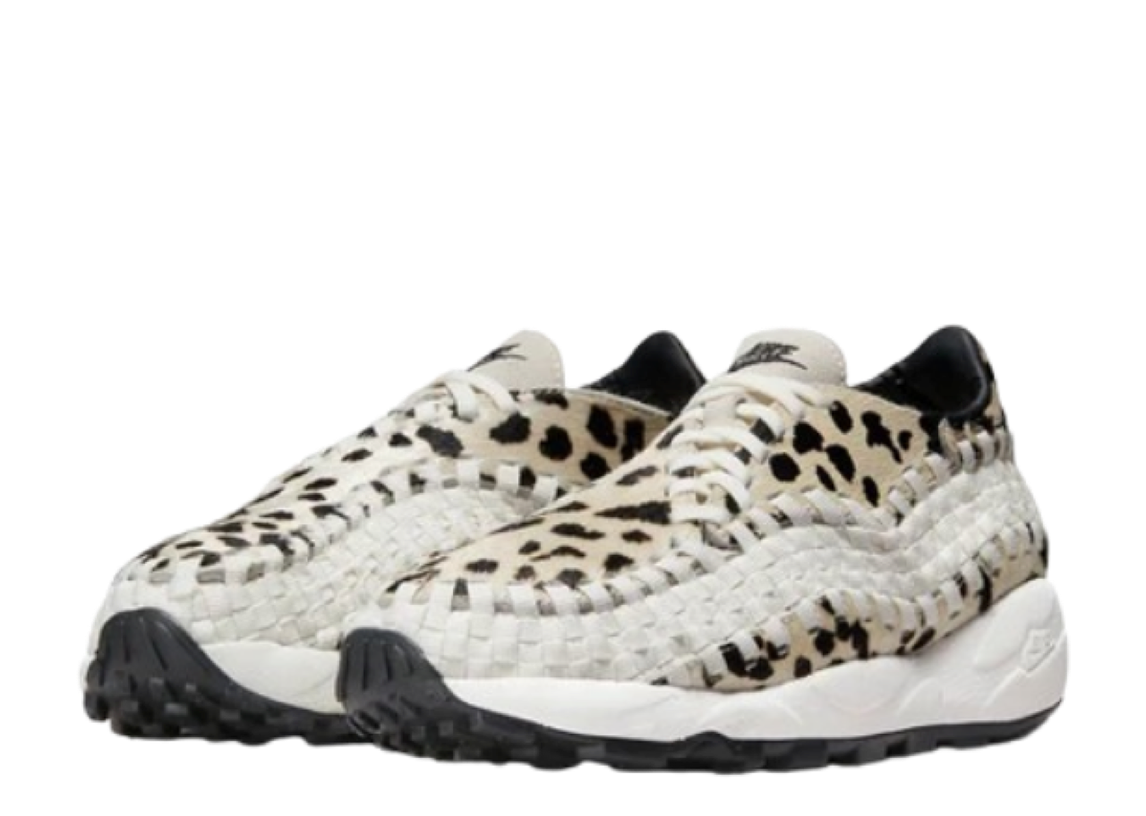 Nike Air Footscape Woven PRM White Cow Print (Women's) - photo 2