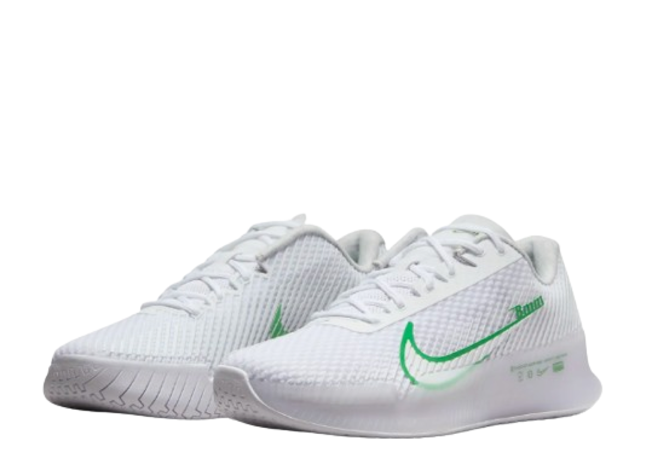 Nike NikeCourt Air Zoom Vapor 11 HC 'White Kelly Green' - photo 2