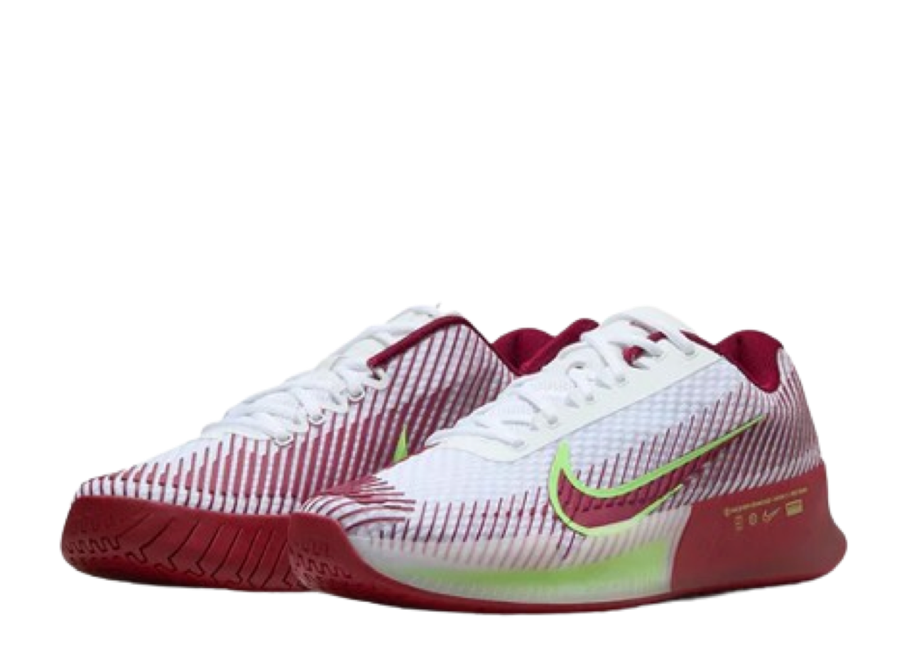 Nike NikeCourt Air Zoom Vapor 11 HC 'White Team Red' - photo 2
